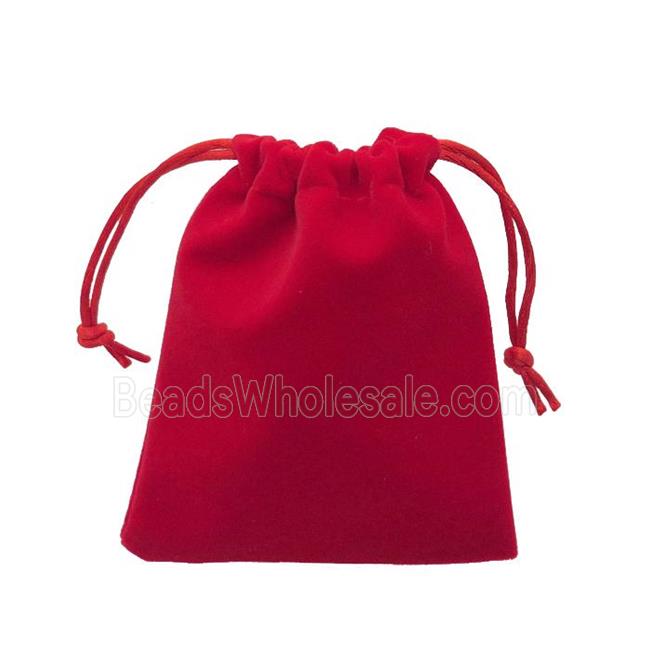 red Velvet Jewelry Pouch